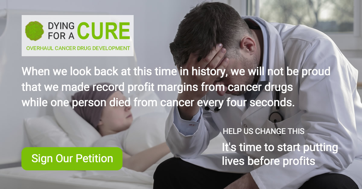 Dying for a Cure - Cure Cancer Faster